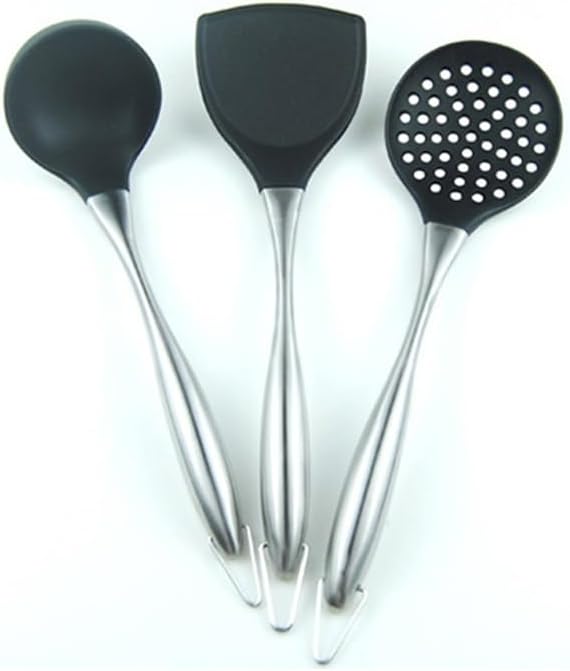 Stainless Steel Non-stick Spatula Spoon Fishing Hedge Soup Ladle Cookware