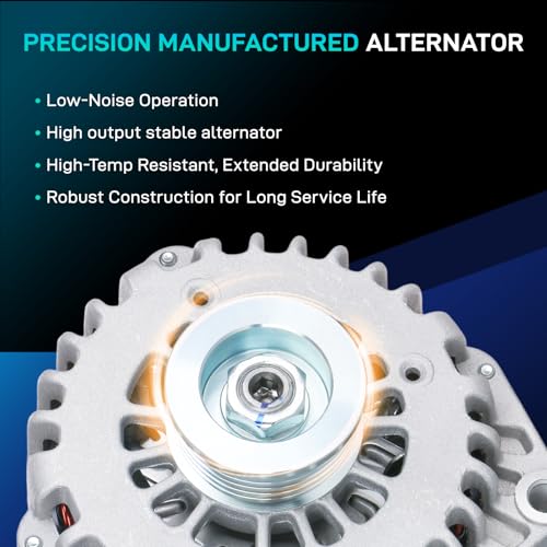 Image of New Alternator Fit for 2005-2006 Chevy Silverado 1500, GMC Sierra 1500, Chevy Avalanche 1500, 2007 GMC Sierra 1500 Classic, Silverado 1500 Classic, 4.3L 4.8L 5.3L 6.0L 8302 ADR0368 400-12247 10392759