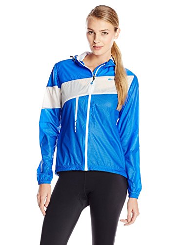 Sugoi Women's Run for Cover Jacket, True Blue/White, Small