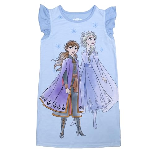 Disney girls Nightgown Soft & Cute Pajamas for Kids FROZEN 2 4T