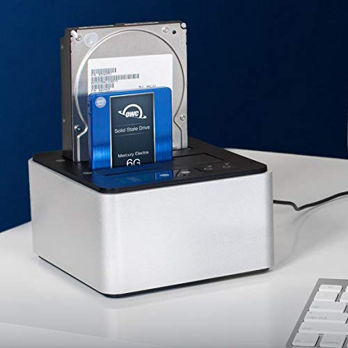 OWC Drive Dock: Dual Drive Bay Solution for Bare 2.5" and 3.5" SATA Drives