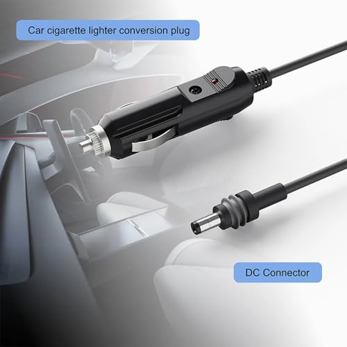 ATHENIX Cabo Fonte Carregador Veicular 12v/24v Para Starlink Mini Com 5 Metros de Comprimento, Acend