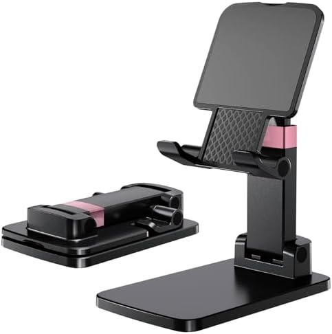 Phone Stand for Desk Cellphone Holder Height Angle Adjustable Sta...