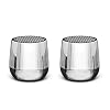 Lexon – Twin MINO+ luidsprekerpaar chroom, Bluetooth, 6 W, oplaadbaar door inductie (Qi)