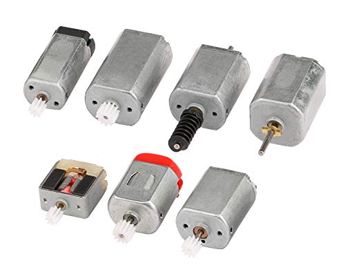 Yeeco 20 PCS Electric DC Motor Engine Driver Set Centric Output Shaft with Gears for Technology Model DIY