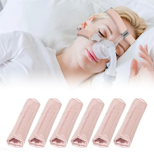 JFHNMLW 6�p�b�N CPAP�X�g���b�v�J�o�[�ACPAP�w�b�h�M�A�X�g���b�v�J�o�[�A���j�o�[�T���T�e��CPAP�w�A�v���e�N�^�[�p�b�h �ʋC�� CPAP�p�i �ė��p�\��CPAP�}�X�N�N�b�V���� �Ԃ��Ղ����炷(�s���N)
