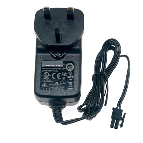 Cargador de 12V 3A y 36W para conectar aparatos del Reino Unido en casa