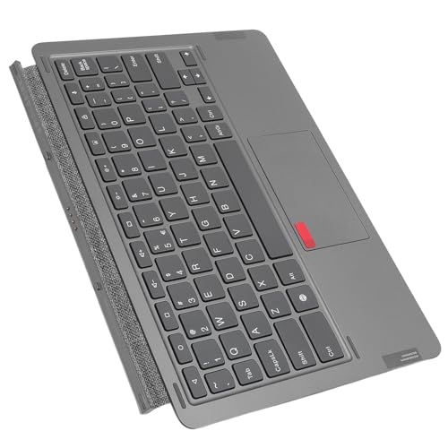 Teclado inalámbrico Bluetooth delgado con panel táctil integrado para tableta 6
