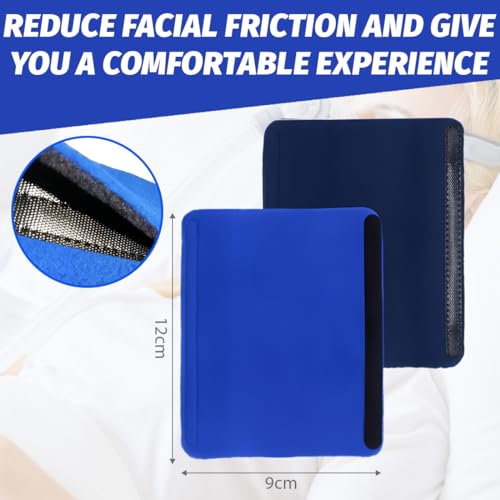 Miniatura 6 de Fundas Para Correas Cpap, 6 Piezas Almohadillas Faciales Cpap, Almohadillas Cómodas Para Correas Cpap, Strap Comfort Pads, Accesorio Cpap Suaves Y Transpirables, Azul