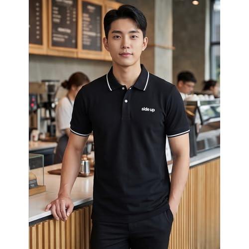 Image of Polo T Shirt for Man |with Collar | Half Sleeve | Summer Wear | Casual Pure Cotton T Shirt for Men (Available Size M- 4XL)