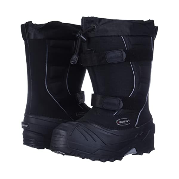 Baffin Boy's Young Eiger Snow Boots, Black, 12 M US Little Kid - Image 8