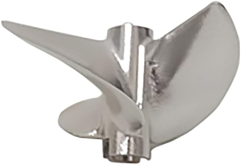 RC Boat Propeller CNC 3-Blades 4.76mm 3/16" 40/42/45/50mm Prop P1.6 for RC Speedboat Hydroplane CAT Catamaran Oval(40mm Left Hand)