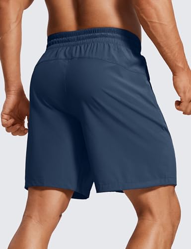 Image of CRZ YOGA Linerless Workout Shorts 7'' | Lightweight, Quick Dry, Running, Pockets, for Men