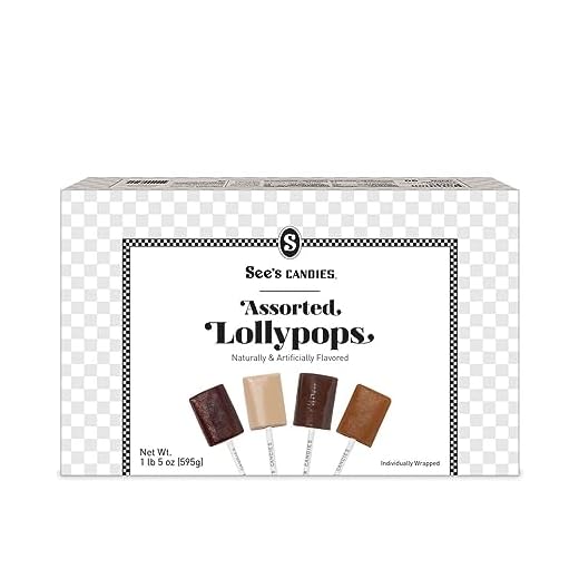 See's Candies 1 lb 5 oz Assorted Lollypops