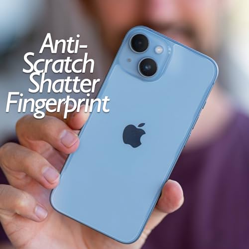 Shacoryze for iPhone 14 Back Screen Protector (2-Pack), iPhone 14 Back Glass Protector Rear Screen Protector (6.1 inch) — view 6