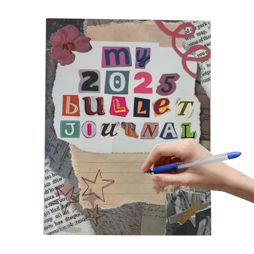 Agenda 2025, diario di pianificazione familiare, manuale di pianificazione mensile, libro di progetti a lungo termine, quaderno per idee importanti e attività quotidiane, per oggetti
