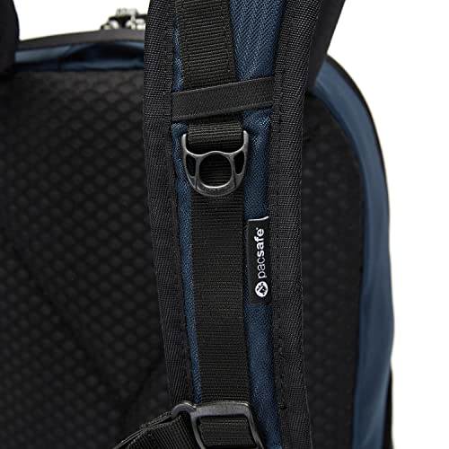 Pacsafe Vibe 20 Liter Econyl Anti Theft Travel Daypack - Fits A 13 Inch Laptop, Lightweight - With Lockable Zippers, Econyl Ocean #TOP5