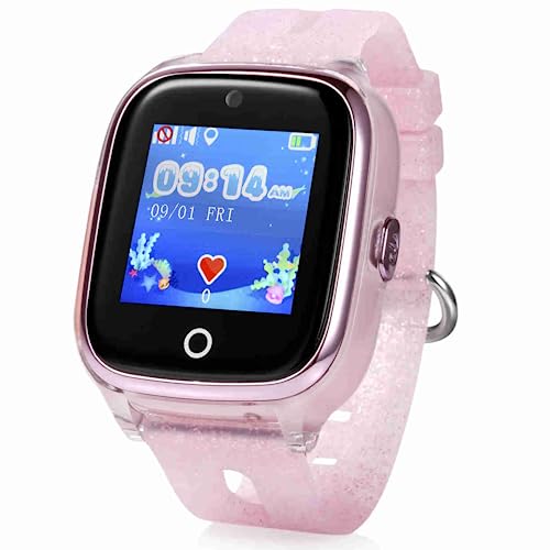 Turet Kids Phone Smartwatch with GPS Locator - Goldfish (New Pink)