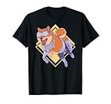 Futuristic shiba inu dog robot astronaut moon