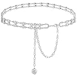 Anlässe zum Tragen: Der wunderschöne Taillenkettengürtel eignet sich für Badebekleidung, Strände, Bikinis, Hemden, Kleider, lange Röcke, Jeans, Nachtclub-Miniröcke usw. Ob formelle oder lässige Anlässe, diese Taillenkette passt perfekt zu jeder Ihrer Kleidung. steigern Sie Ihren einzigartigen Charme und machen Sie mehr gelobt.