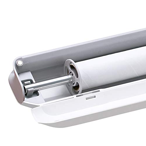 Plastic Food Wrap Dispenser Wrap Cutter Refillable Foil and Cling Film Cutter Storage Kitchen Cling Film Cutter(Included 30M Plastic Wrap) - Thumbnail 7