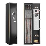 KAER 2-3 Gun Safe with Digital Keypad, Rifle Safe for Home,...