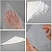19-Inch Icing Bags Heavy Duty, AMBESTAR 200 Pieces Thick Anti-Burst Disposable Decorating Bags for all Size Tips Couplers and Baking Cookies Candy Supplies Kits, Large Cake Decorating Tools