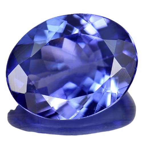 Tanzanite naturelle de 0,66 carats le cadeau précieux idéal à offrir