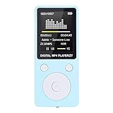 Radio FM y calidad de sonido sin pérdidas: el reproductor de música Hi-Fi viene con cómodos auriculares y un sintonizador de radio FM incorporado, para que pueda disfrutar de música envolvente y escuchar música, escuchar radio o noticias en cualquier momento y en cualquier lugar.