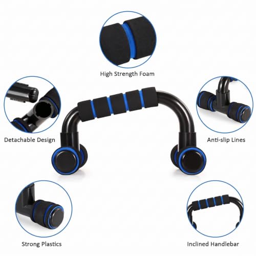 TOMSHOO 5 IN 1 AB Wheel Roller Home Gym Workout Equipment for Men Women by TOMSHOO - Used condition - Image 6