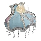 Abat- de chevet : abat- en forme de fleur - 💡💡💡💡 cet abat- est fabriqué un tissu de , durable pour une utilisation de longue durée. le style européen, avec des perles et une décoration , très décoratif, peut être utilisé pour de nombreuses occasions différentes la chambre à coucher, le salon, le bureau, etc. ce grand abat- peut offrir efficacement une protection pour éviter les yeux irritants, peut également garder votre lampe propre.