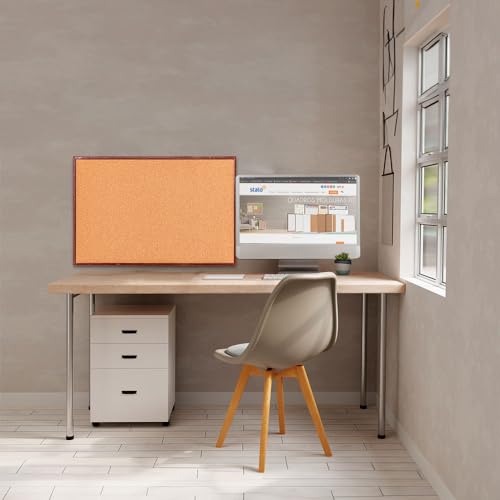 Quadro Cortiça Moldura FIT Mogno STALO, 60x40