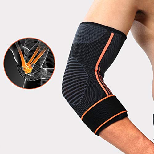 Garneck Cotoveleira respirável compressão cotovelo suporte elástico cotovelo cotovelo cotoveleiras p