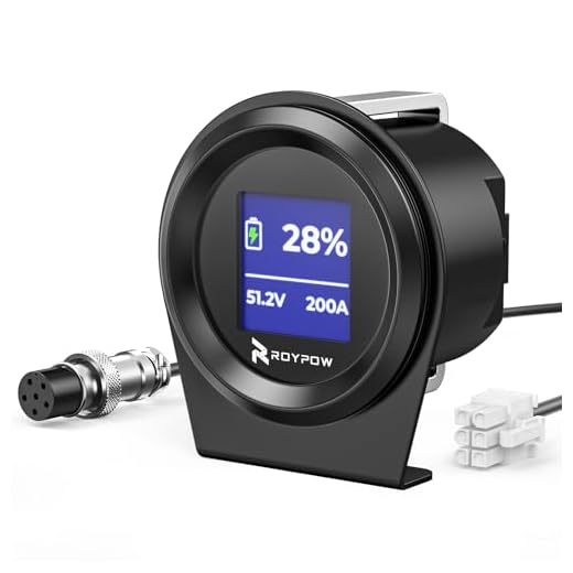 RoyPow Battery Meter for Golf Carts