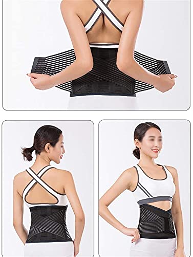 Faja lumbar transpirable con soporte de acero y magnetismo, talla XL miniatura 7