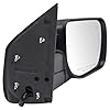 TRQ Passenger Side Mirror Assembly Power Heated Memory Turn Signal Puddle Light Chrome Foldaway Compatible with 2008-2010 Infiniti QX56 2008-2015 Nissan Armada 2009-2015 Titan #4