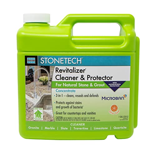 Stonetech Revitalizer Cleaner & Protector, 1 Gallon (3.785L) Bottle, Citrus Scent #TOP26