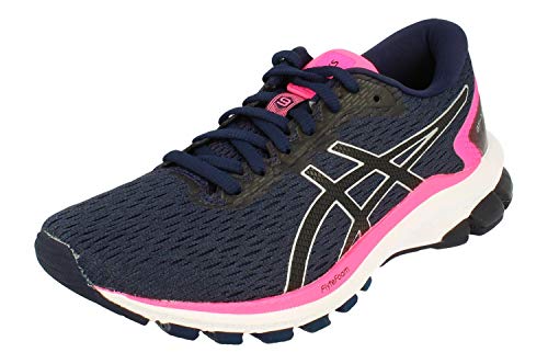 ASICS ASICS GT-1000 9 Womens Running Trainers 1012A651 Sneakers Shoes (UK 3.5 US 5.5 EU 36, Peacoat Black 400)