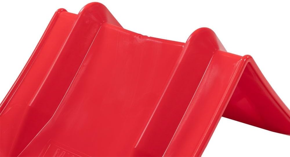 Mytee Products 20 Pack Red Flatbed Edge Protectors w/Carrying Case & Webbing Handle - 8"x8"x10" Plastic V Shaped Corner Protectors for Cargo Loads & Tie Down Strap Guard - Fit 1 Strap Up to 4"