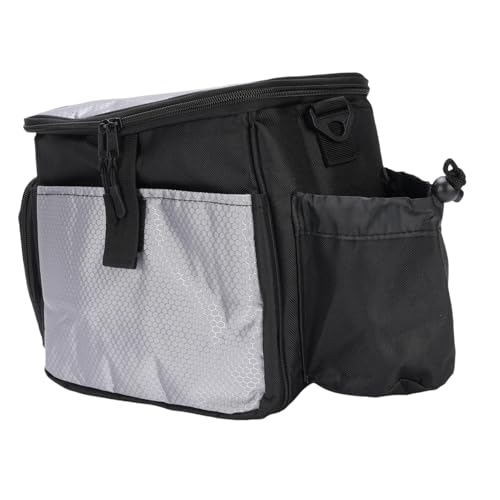 Bolsa para discos de poliester 420D Cocoarm con correa de hombro ajustable y multibolsillos 3
