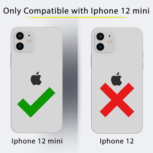 Image of Amazon Basics Back Cover iPhone 12 Mini Silver Electroplated Chrome | Full Camera Protection | Chrome Leather | Flexible Pu Leather Bumper Case (Green)