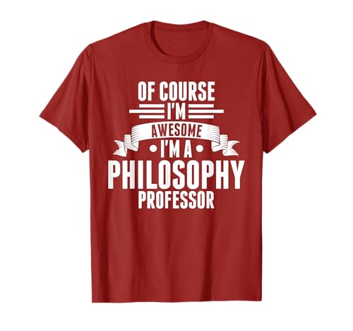 Philosophy professor camiseta