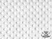 1 X Minky Cuddle Dimple Dot WHITE Fabric By the Yard