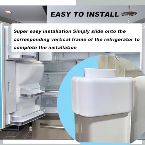 CCLINK Refrigerator Door Repair Parts Compatible With Samsung Refrigerator Door Flipper (mullion) Replace for Samsung RF28HDEDBSR - Thumbnail 2