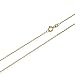 Produktbild NKlaus 50cm Ankerkette Collier 333er gelb Gold Kette Diamantiert 1,2mm 2,1g 3700