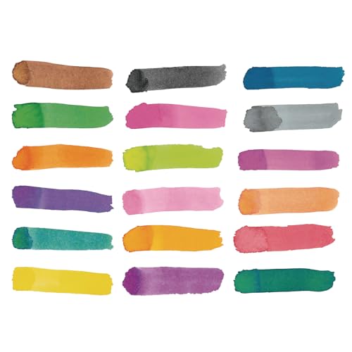 Colorations LW18 Liquid Watercolor Paint, 8 fl oz, Set of 18, Non-Toxic, Painting, Kids, Craft, Hobby, Fun, Water Color, Posters, Cool effects, Versatile, Gift by Colorations - Image 3