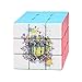 Graffiti Street Barrel Guitar Hands Pattern Magic Cube Puzzle 3x3 Toy Game Play