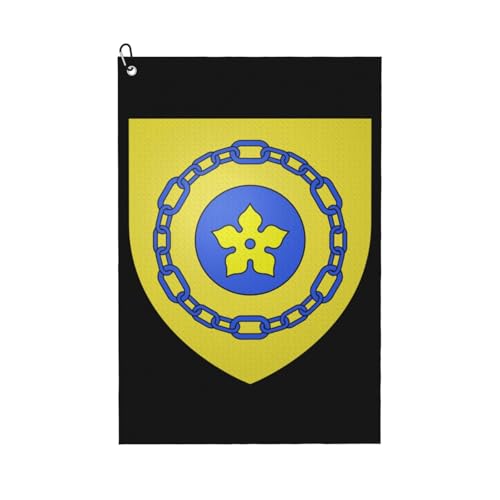 MCSVCH Blason Ville Ca Hamilton Golf Towel 24" X 16"