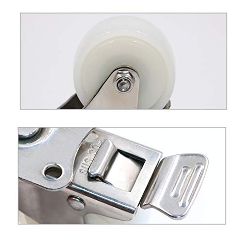 Roulettes de meubles anti-rayure et charge 105 kg
