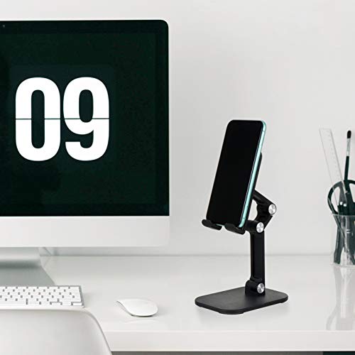VILLCASE Ajustável Suporte Do Telefone Celular Dobrável Titular Secretária Telefone Hands- Free Supo